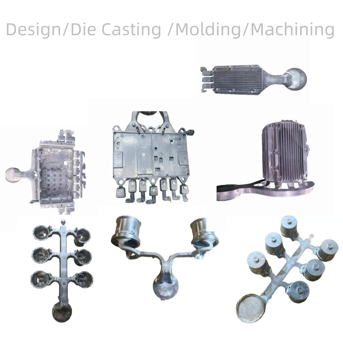 Design, die-casting, molding, and processing of products