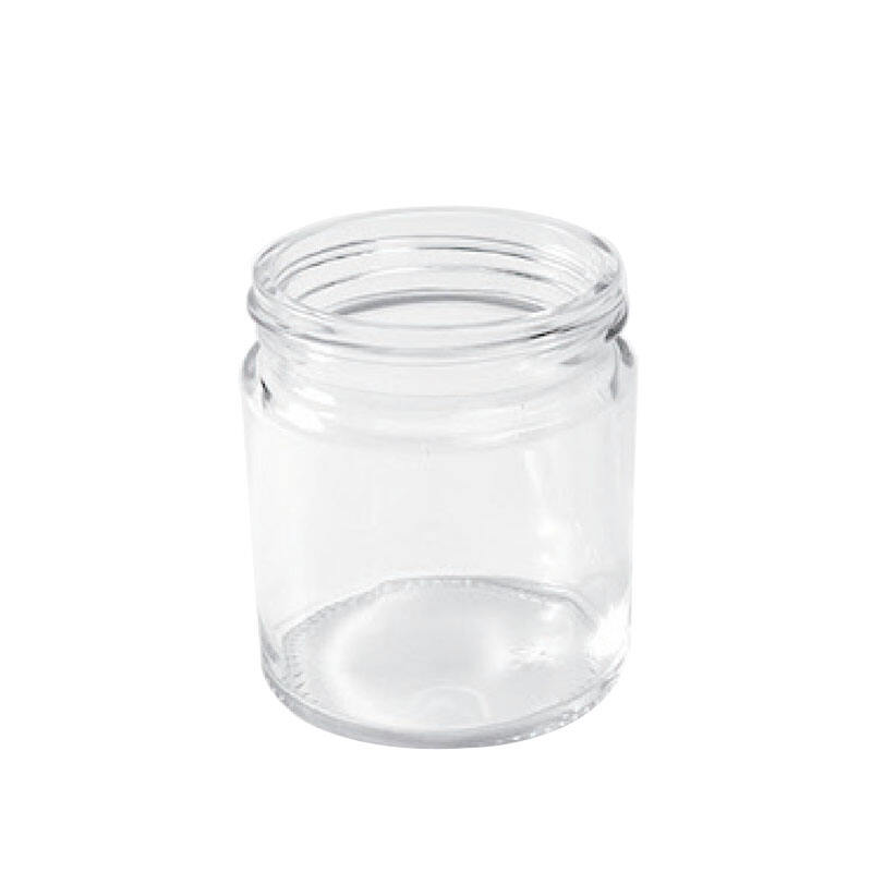 כלי אחסון איכותי למזון 4 אונקיות, צורת גלגל, ריק, 135 מ