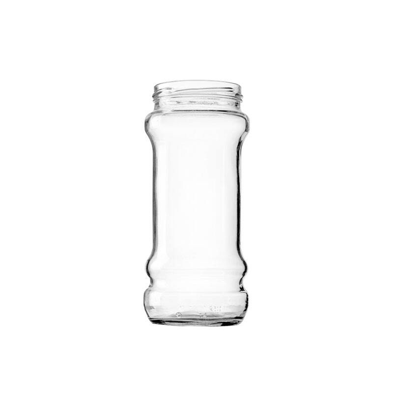 Fabrikpreis Großhandel Glasflaschen zur Lebensmittelaufbewahrung, Glasbehälter für Kaffee, Marmelade, Gurken, Sauce, Honig