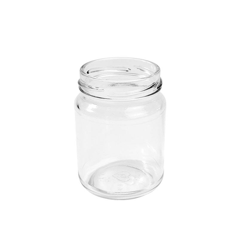 Luxe Glaspot met Brede Opening voor Jam en Honingopslag fabrikant