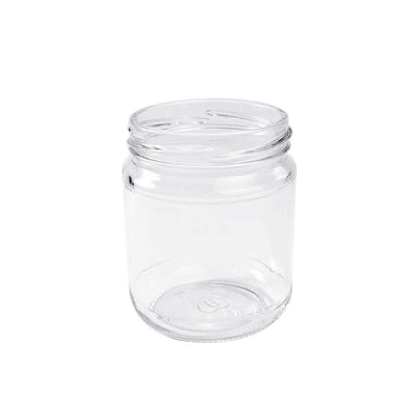 Wholesale Round Glass Jar Food Storage Jar 212ml Honey Clear Container Jars with Lid