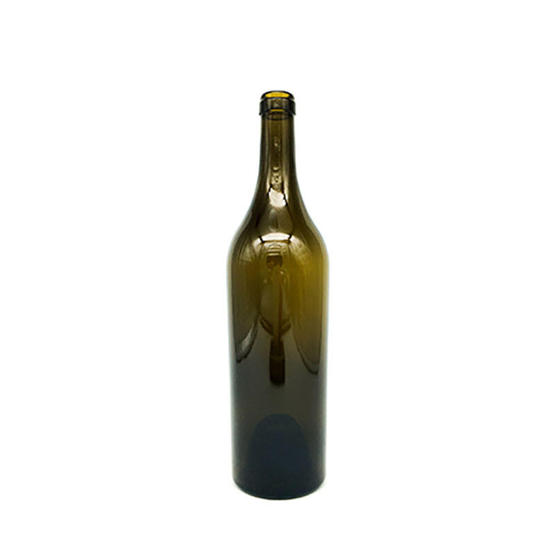 OEM/ODM 750ml Antiek Groene Wijn Glasfles Bordeaux Flessen Fabriek