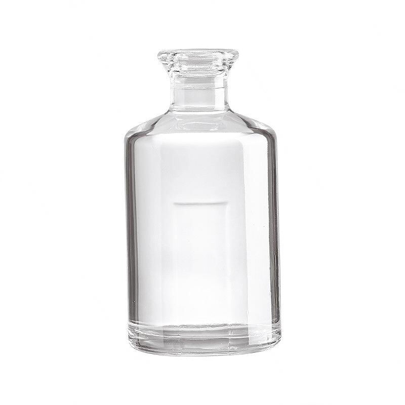 طراحی سفارشی بطری شیشه‌ای خالی ویسکی، ژین و ودکا برای بطری معطر