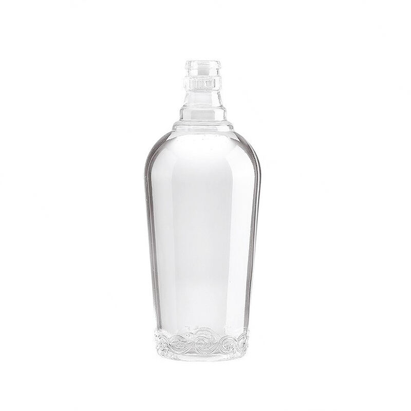 Grosir Pabrik Desain Kustom Mewah Botol Kaca Tequila Alkohol Liquor Botol Whisky