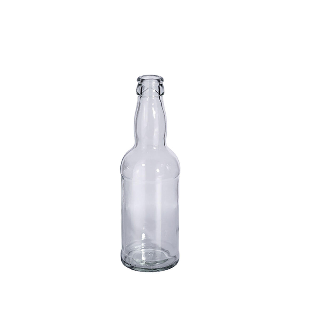 275ml clear empty sparking soda water carbonate glass bottle soda bottle