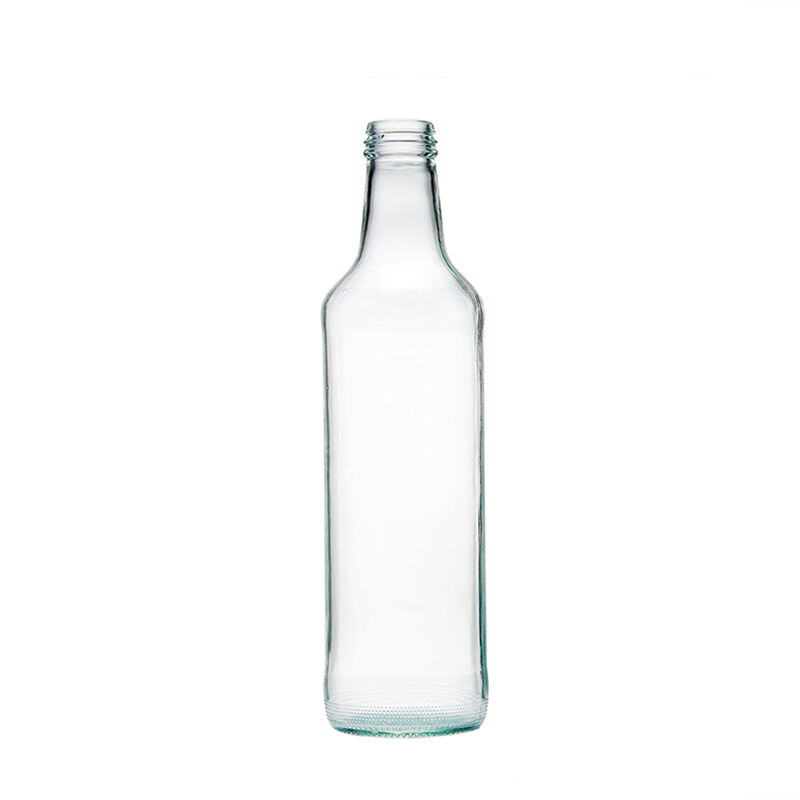 Maßgeschneiderte Großhandelsverpackung von 500ml-Glasgetränkeflaschen