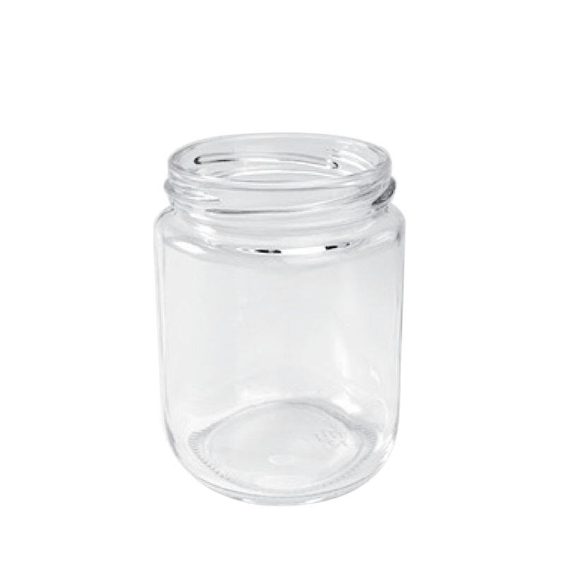 כוסות זכוכית OEM שקופה למזונות, ריבת פירות, רוטב צ'ילי, משחת לימון, ירקון ודבש, יצרן כוסות