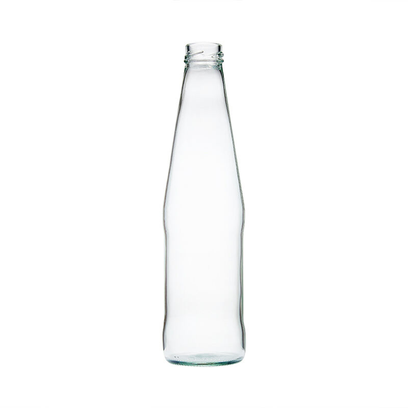 Großhandel Transparente runde Glasflaschen 700g Glas-Lebensmittelflasche mit Schraubverschluss