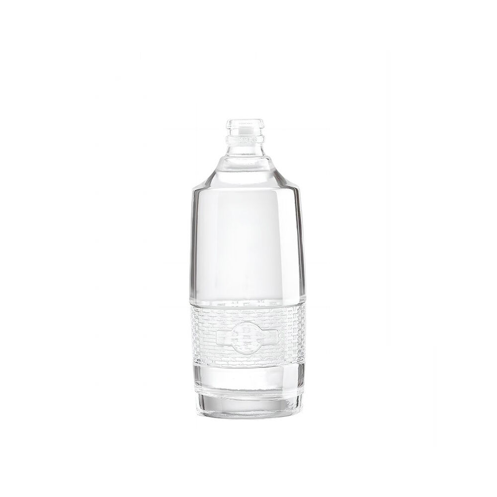Botellas de Vidrio de Licores al Por mayor Vodka Botellas de Espíritu de Vidrio