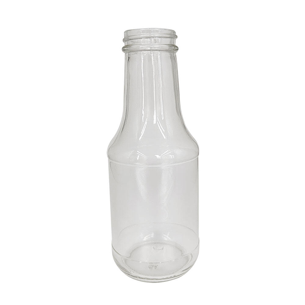 Wholesale recycled Milk Glass Bottle Beverage Glass Bottle Yogurt Drink Bottle