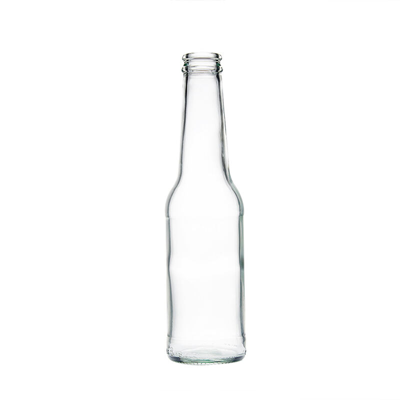 Individuelle 207ml-Getränkeflasche, leicht zu reinigende Trinkwasserflaschen aus Glas