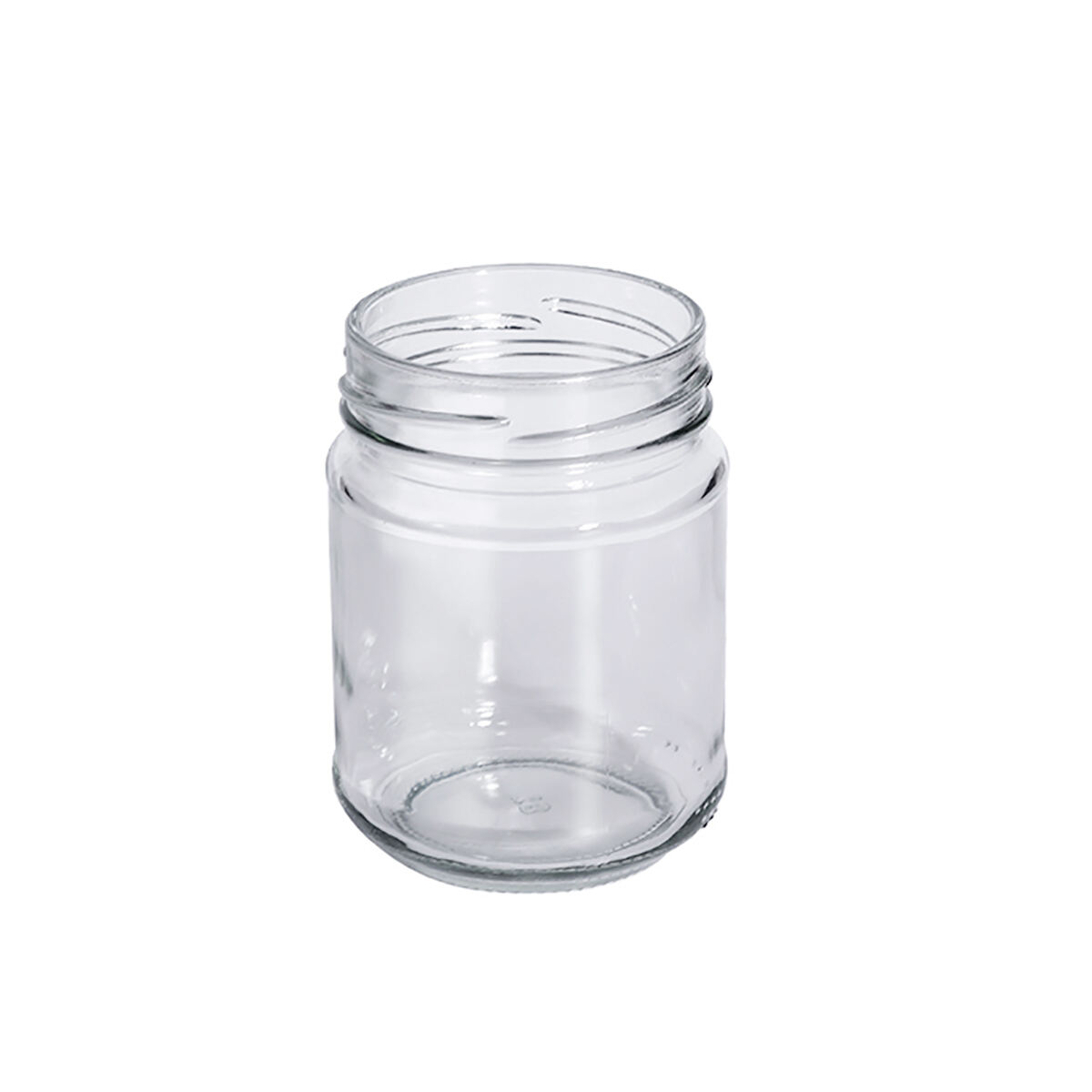 OEM Round 300g Tahini bottle Food glass bottle jar hot sauce bottle