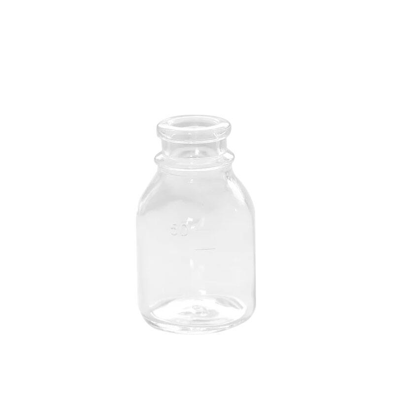 Populaire verkoop 50 ml 100 ml 250 ml 500 ml duidelijke glazen infusiefles farmaceutische fles