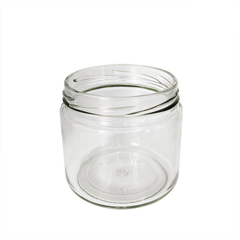 Recyclable 2oz 4oz 8oz 10oz empty glass jam jar pickles jars honey jar