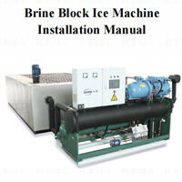 ICEMA-Brine block ismaskin installation och driftinstruktioner