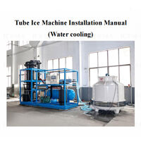 ICEMA 5T lan ndhuwur Water-Cooled Tube Ice Machine Manual Operasi