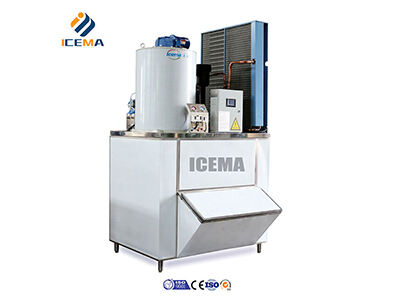 Mesin Pembuat Es Serpih Industri untuk Pengawetan Hasil Laut Secara Kontinu