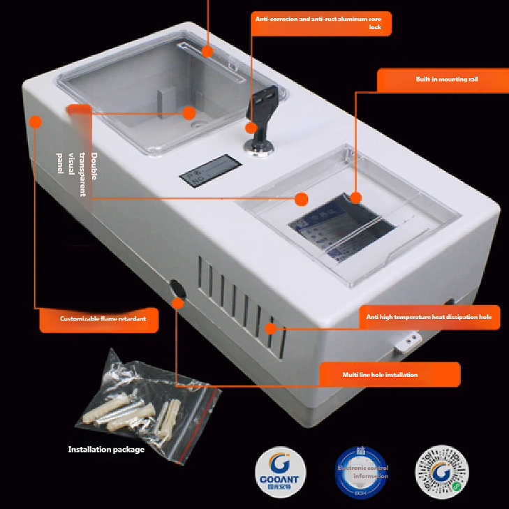 27-Aluminum Core Lock Electric Meter Box