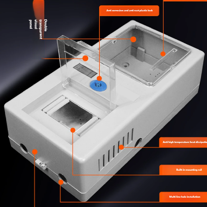26-Plastic Lock Electric Meter Box