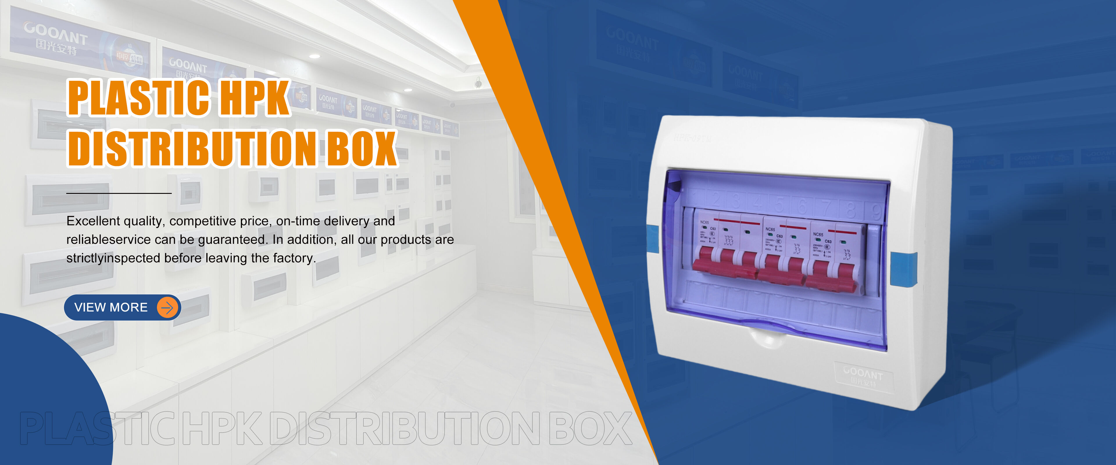 PLASTIC HPK DISTRIBUTION BOX
