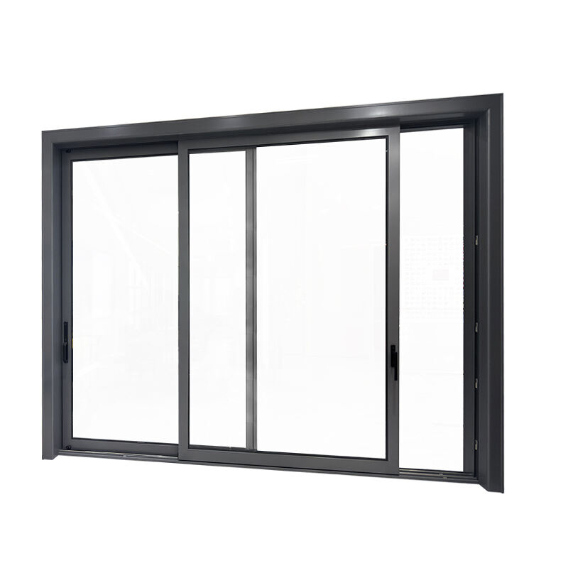 Soundproof Energy Saving Aluminium Sliding Door Price Tempered Glass Patio Shower Glass Sliding Door