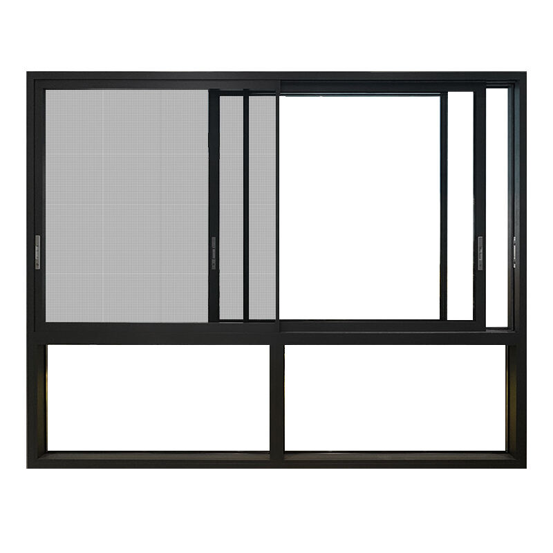 Cheap Price Soundproof Simple Design Aluminum Sliding Glass Windows