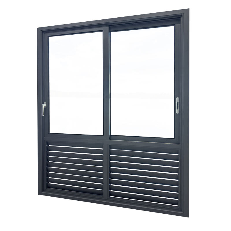 Latest Aluminium Windows Design 3 Tracks Sliding Window House Sliding Window With Mosquito Net