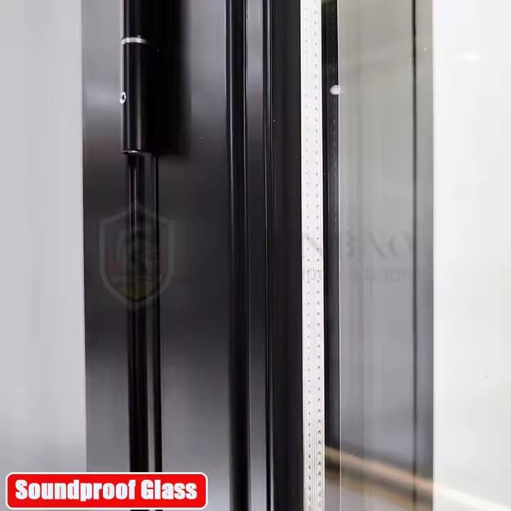 Golden Supplier Aluminium Interior Flush Glass Kitchen Room Door Double Tempered Glass Metal Swing Doors For Bathroom