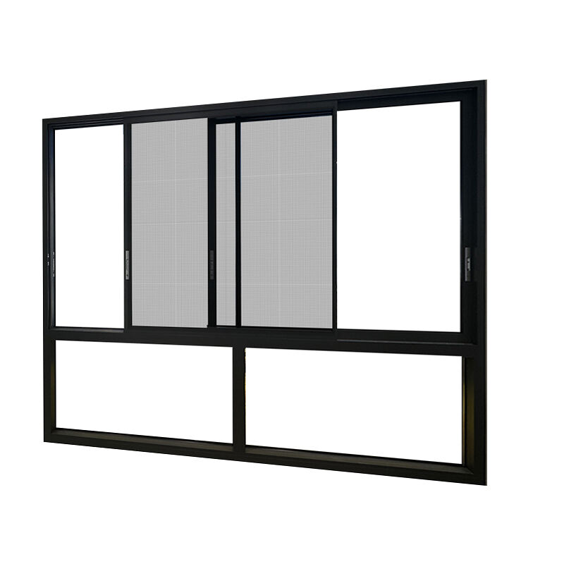 Cheap Price Soundproof Simple Design Aluminum Sliding Glass Windows