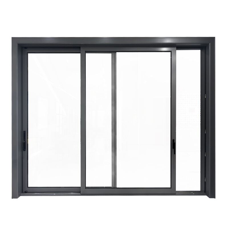 Soundproof Energy Saving Aluminium Sliding Door Price Tempered Glass Patio Shower Glass Sliding Door