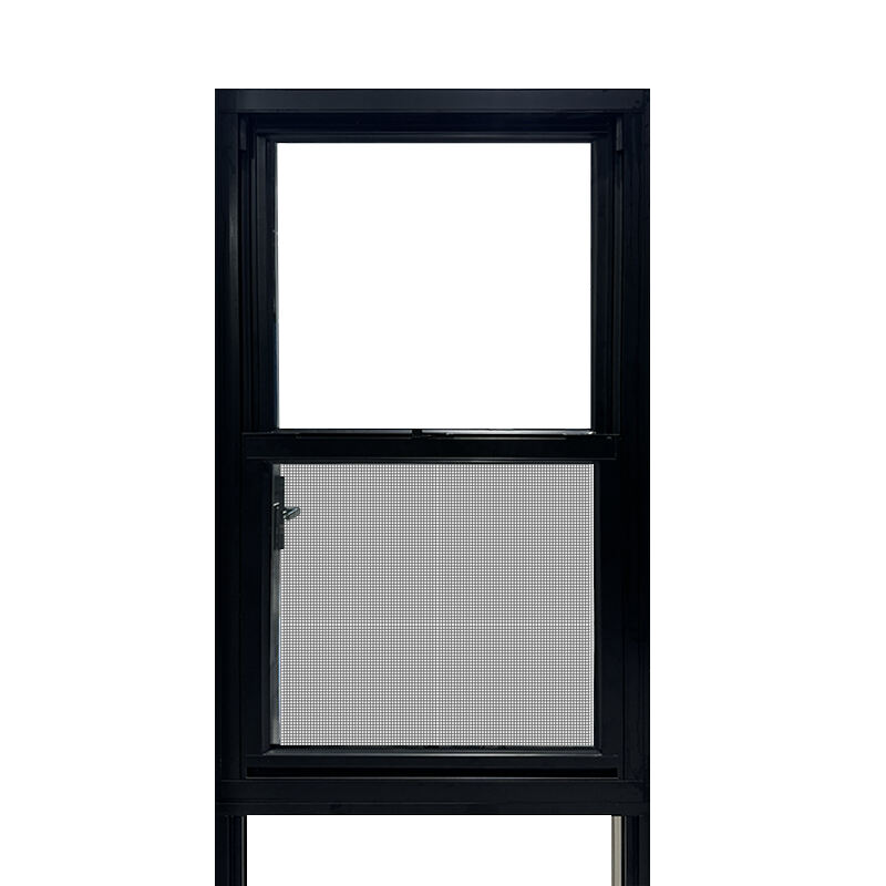 New Design America Style Vertical Sliding Aluminum Double Glazing Thermal Break Single and Double Hung Windows