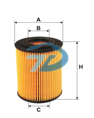  Custom Oil FilterHigh Efficiency Pleated Engine Oil Filter C6217E used for Toyota Hilux Corolla Camry Prius A3