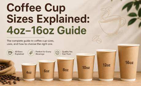 Coffee Cup Sizes Explained: 4oz–16oz Guide
