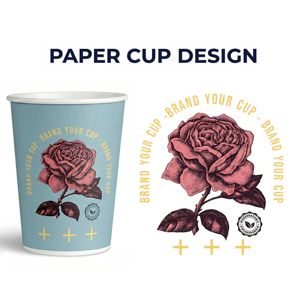 OEM & ODM Service Custom Branded Disposable Coffee Cups