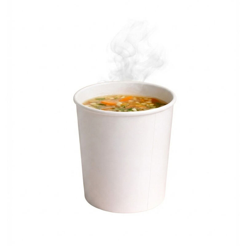 Food-Grade Kraft Paper Soup Bowls with PE Coating