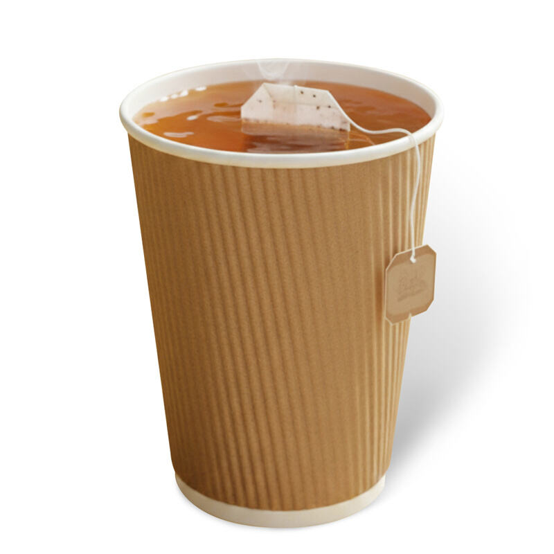 Food-Grade Paper Tea Cups with PE Coating