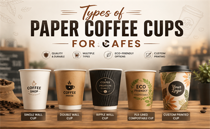 Types of Paper Coffee Cups for Cafes