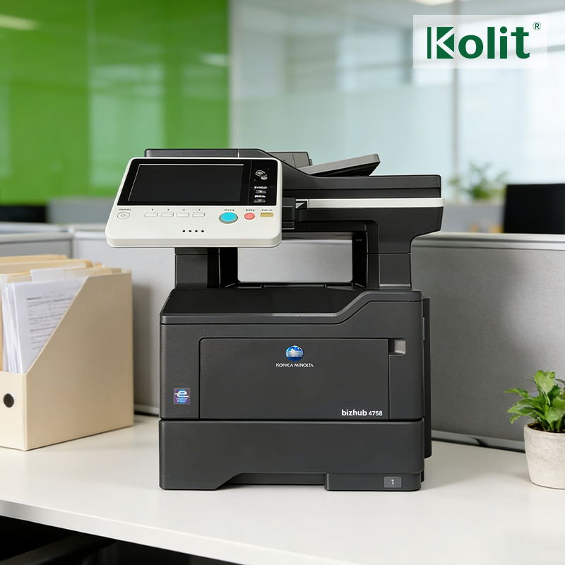 Konica Minolta 4758 A4 Monochrome Printer Black and White MFP