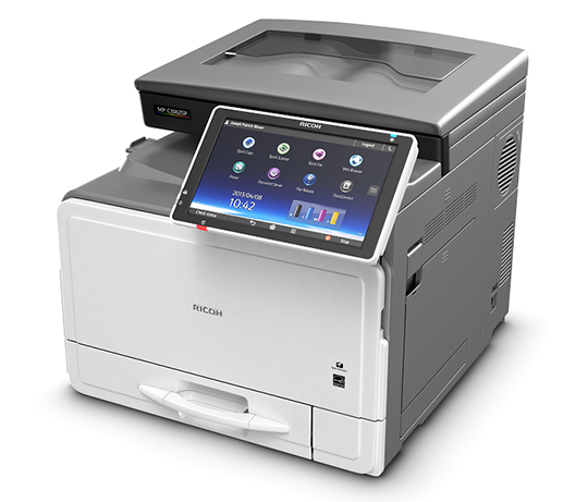 Восстановленный цветной копировальный аппарат Ricoh MPC306 формата A4