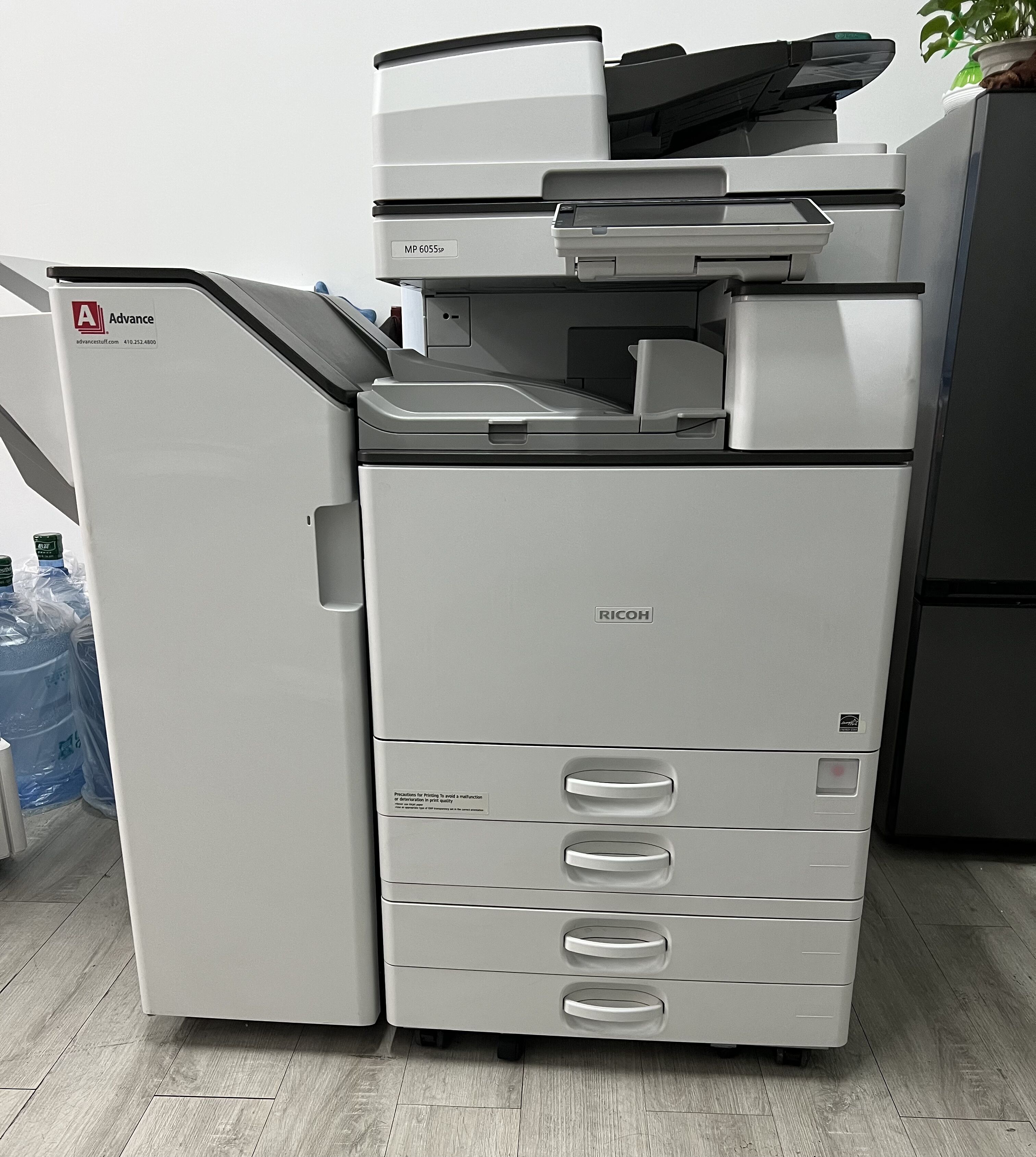 طابعة متعددة الوظائف من ريكو MP 6055 مقاس A3 أحادية اللون