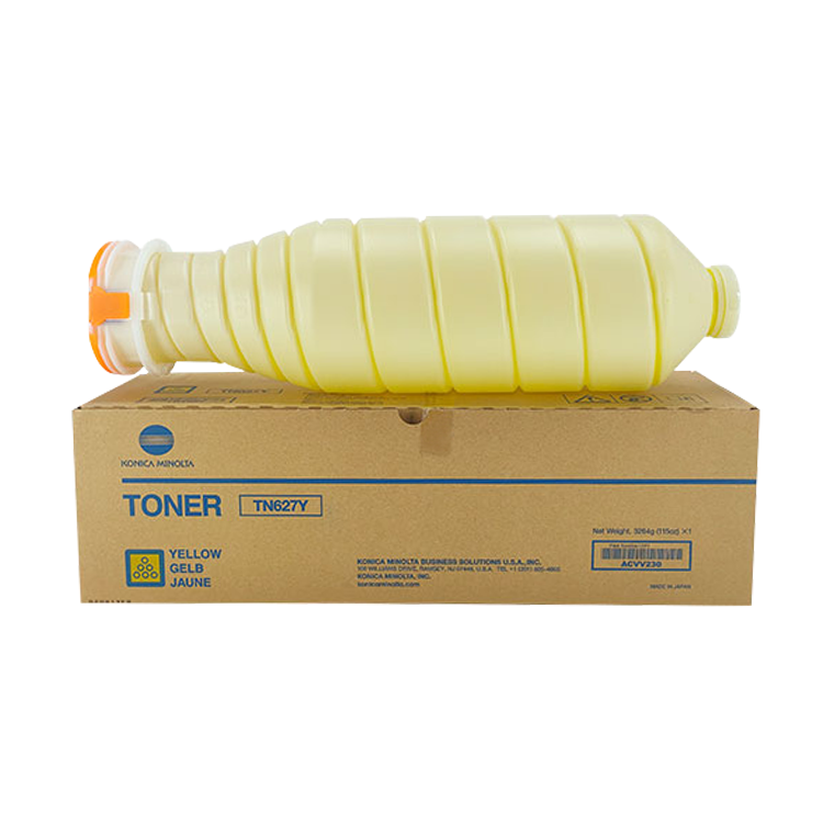 Konica Minolta TN627 Genuine Original Toner Cartridge CMYK