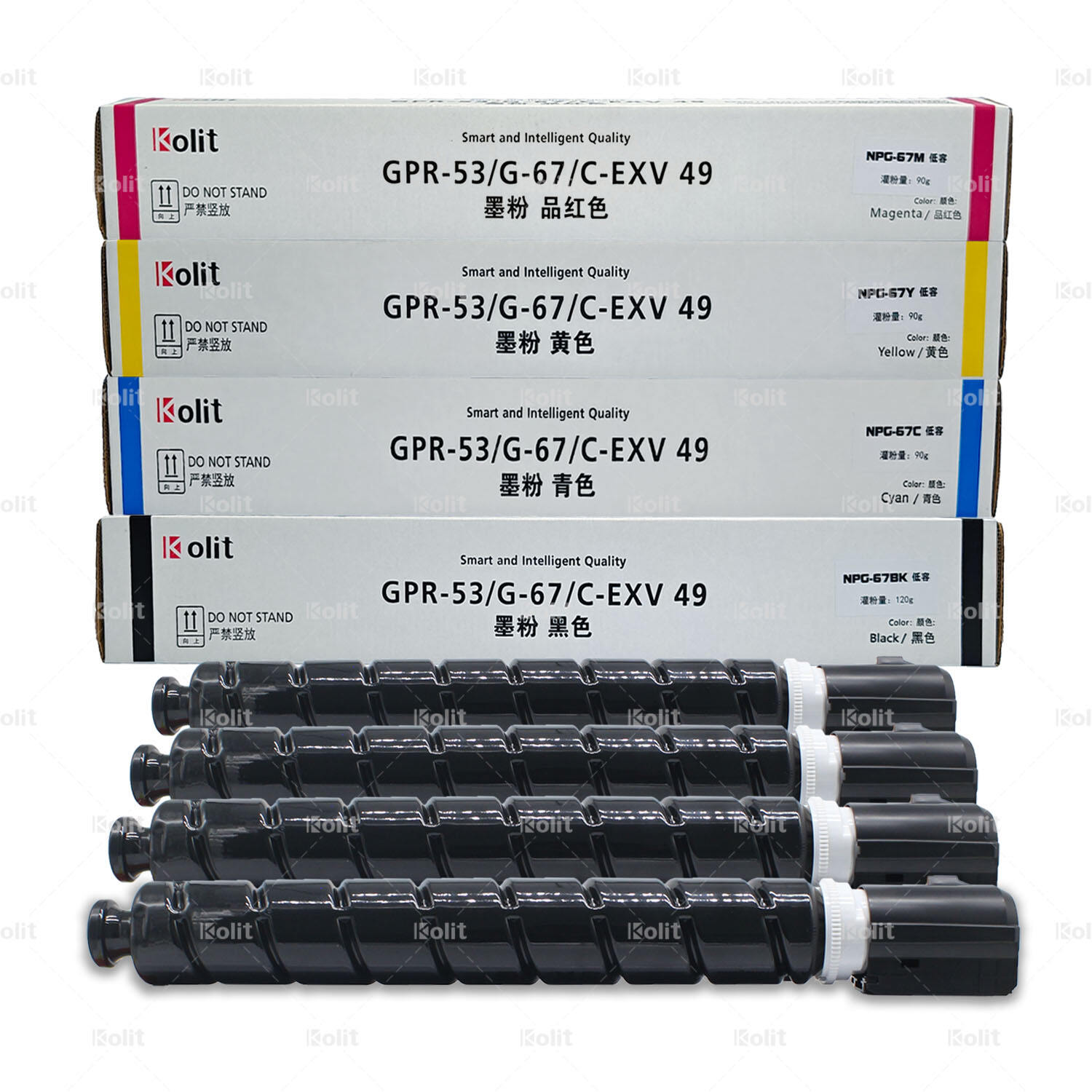 Оригинальный тонер-картридж OEM NPG67/GPR53/EXV49 для копировального аппарата Canon — оригинальное качество