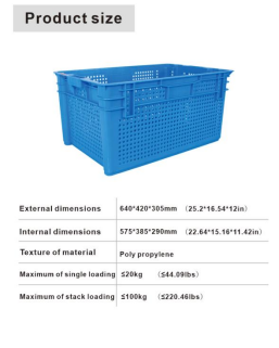 Plastic Basket Swap Box details