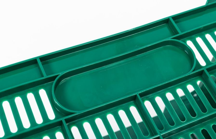 Sabzavotlar ishlab chiqarish uchun mustahkam plastik qutilar, meva-sabzavotlar uchun og'ir qattiq plastik yashiklar, plastik yashiklar