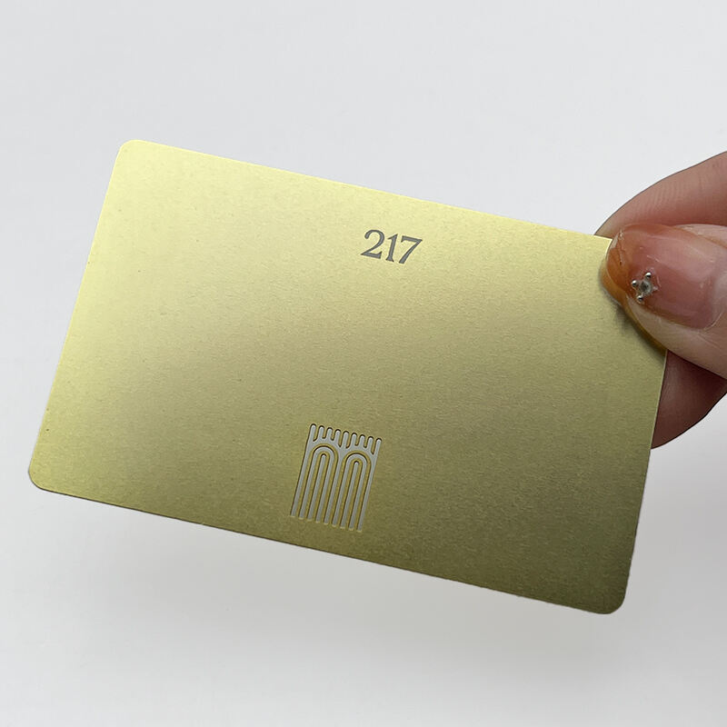 Wholesale Mifare Classic S50 1K High Sensitivity Metal RFID Card for Banks