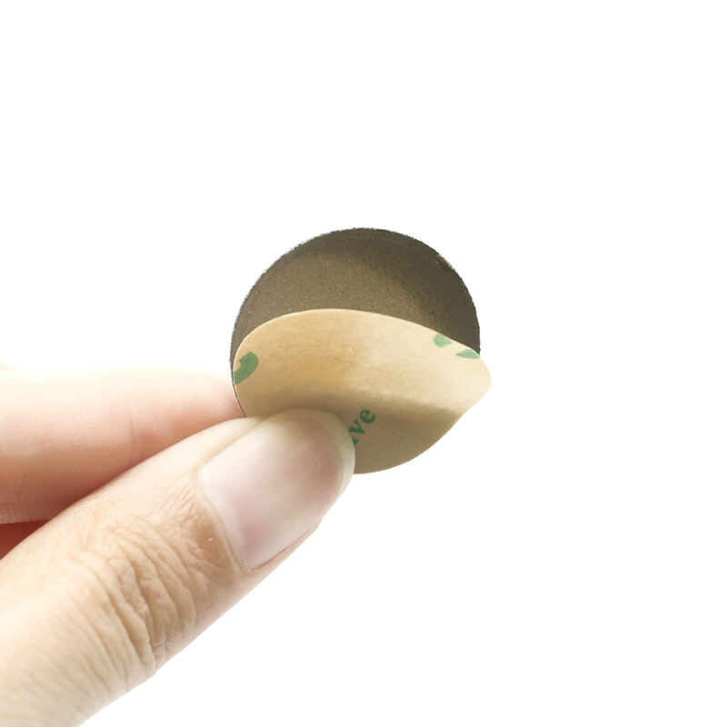 NFC epoxy tags RFID NFC round pvc tags waterproof beautiful social media nfc cards for sticking on mobile phone