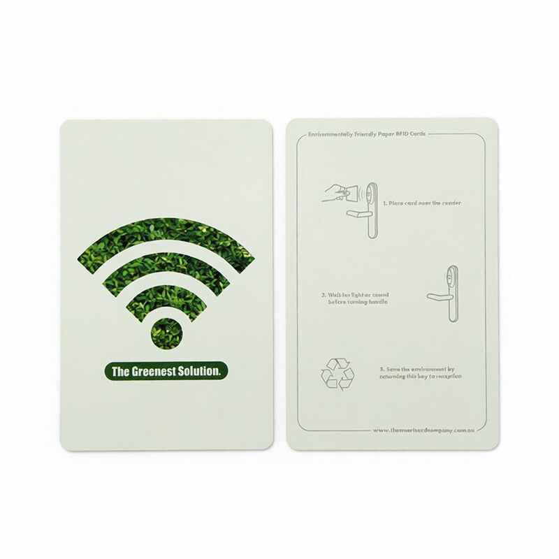 Karty RFID MIFARE Classic 4K, ekologické papírové karty RFID pro vstupní lístky, tokeny a chytré karty pro veřejnou dopravu, metro a autobusy