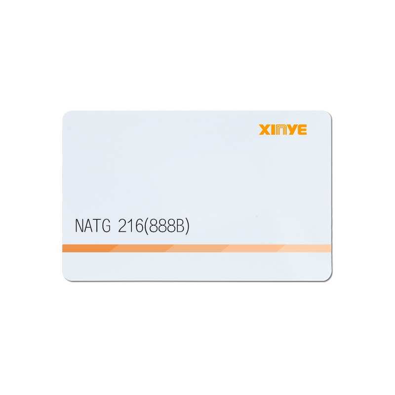 Custom passive pvc blank rfid 125khz 13.56mhz proximity smart chip card for access management