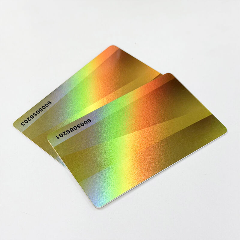 ჰოლოგრაფიური ლაზერული RFID ბარათი, ირიდესცენტული რენგის ბეჭდვა, NTAG213, NTAG215, NTAG216 NFC ბარათები, მასობრივად