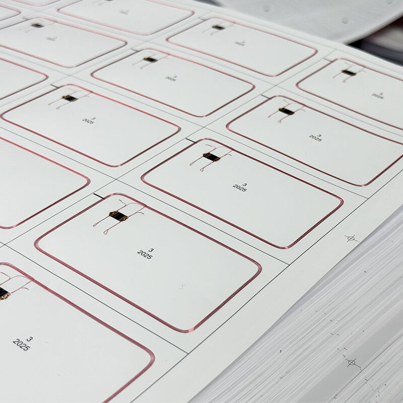 PVC PETG Mifare Ultralight EV1/C RFID Card Prelam Sheet for Smart Cards Semi-finished Product Processing